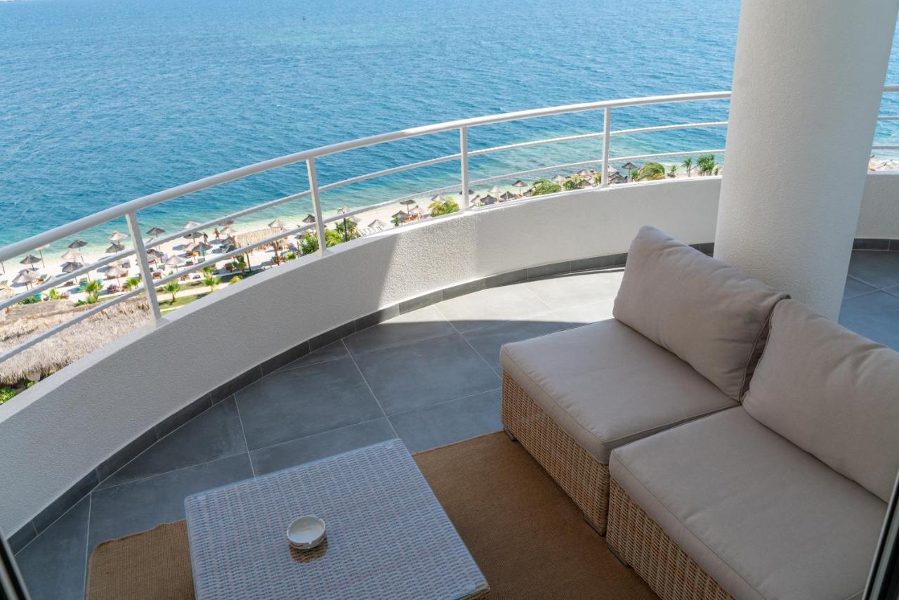 Limani Luxury Apartments Beachfront Sarandë Exteriör bild